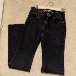 Wrangler Boot Cut Jeans Black